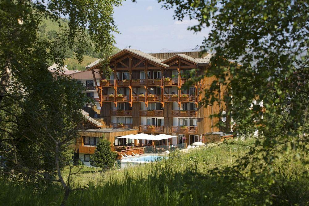 Hotel Le Souleil'Or Les Deux Alpes Exteriér fotografie