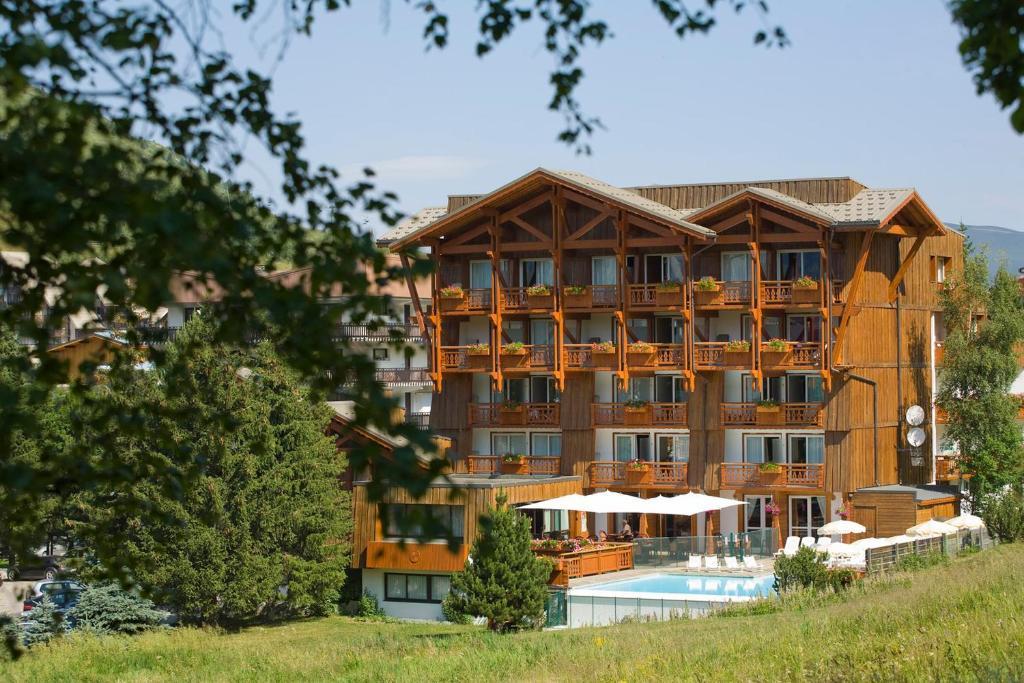 Hotel Le Souleil'Or Les Deux Alpes Exteriér fotografie