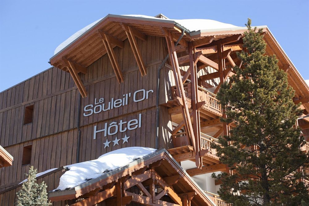 Hotel Le Souleil'Or Les Deux Alpes Exteriér fotografie