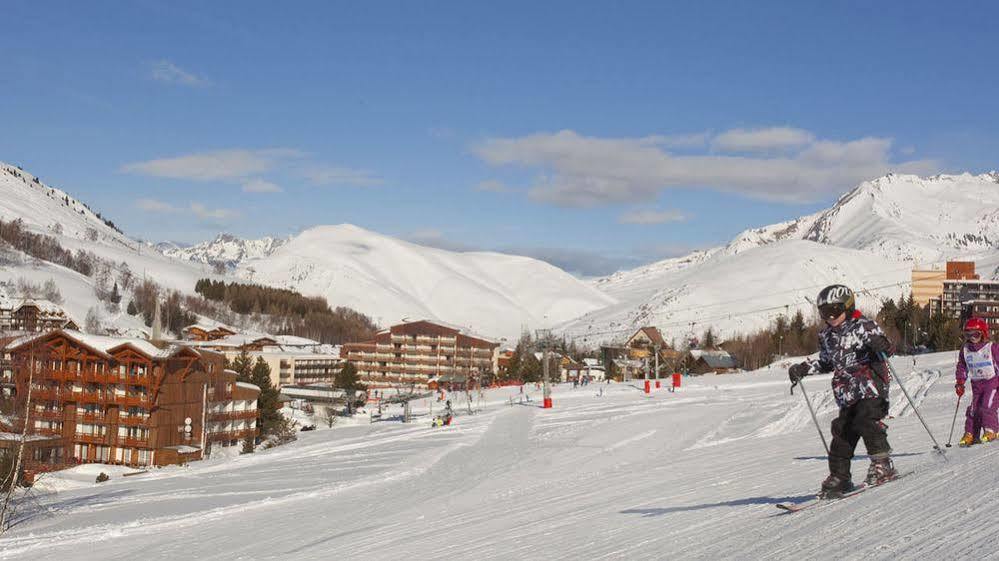 Hotel Le Souleil'Or Les Deux Alpes Exteriér fotografie